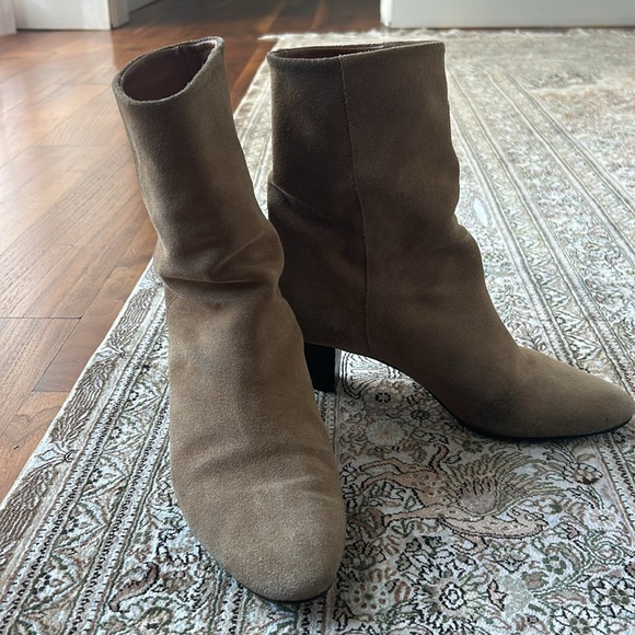 Isabel Marant Étoile suede ankle boot size 39 in tan / taupe - Picture 5 of 8
